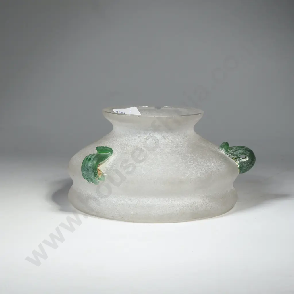 Vintage Italian Murano Glass Scavo Technique Bowl a/f Image 1++