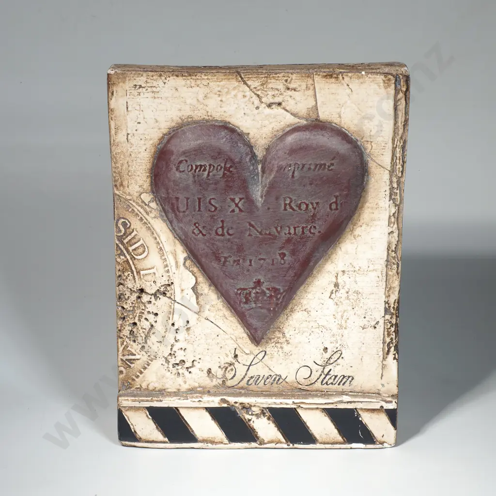 Sid Dickens, Rare Memory Block (T-175) - Seven of Hearts Image 1++