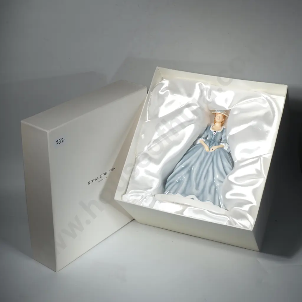 Boxed Royal Doulton 'Georgiana''  (HN 5678), No 87 from a Limited Edition of 2000 Image 1++