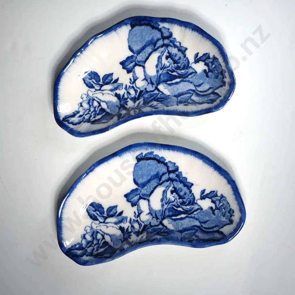 Pair of Antique Ironstone Side Plates Image 1++