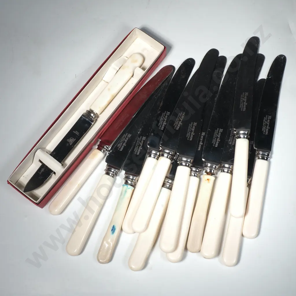 Twelve Bone Handled Knives - Five a/f Image 1++