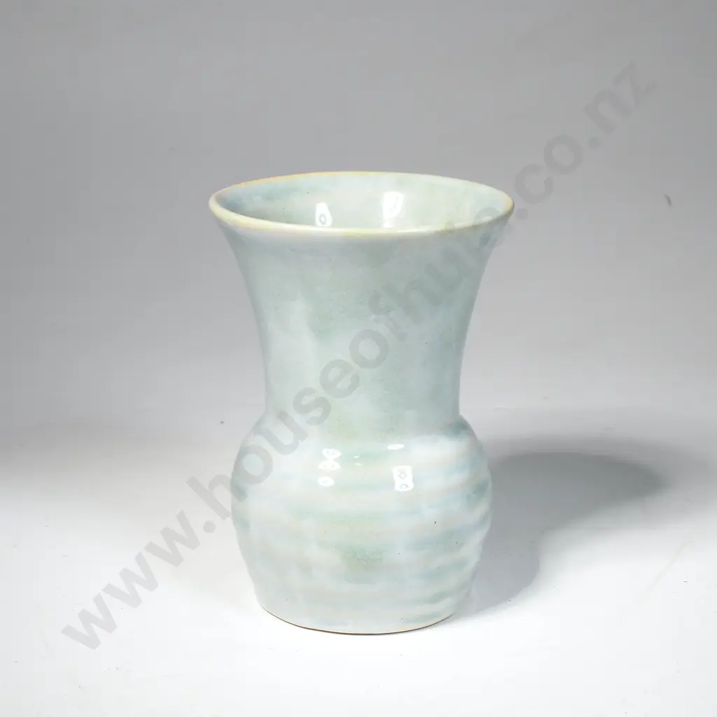 Crown Lynn Ambrico Trickle Glaze Vase - Fraction Mark Image 1++