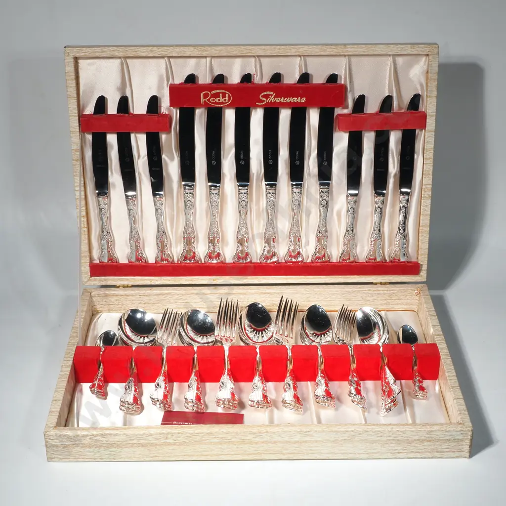 Canteen of Six Setting ROD Kings Pattern EPNS Tableware - Unused Image 1++