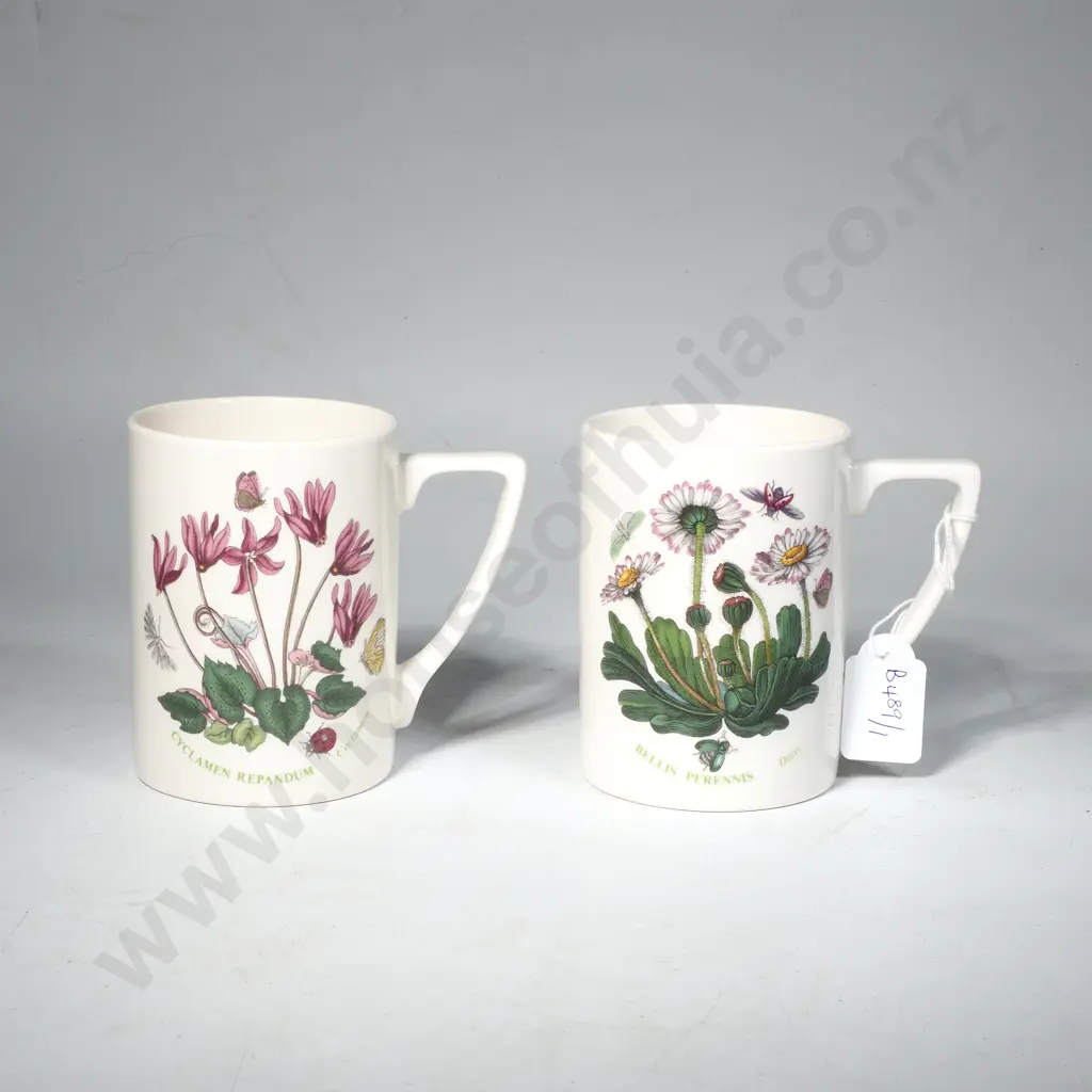 Pair of Portmeirion Botanic Garden  Mugs Image 1++