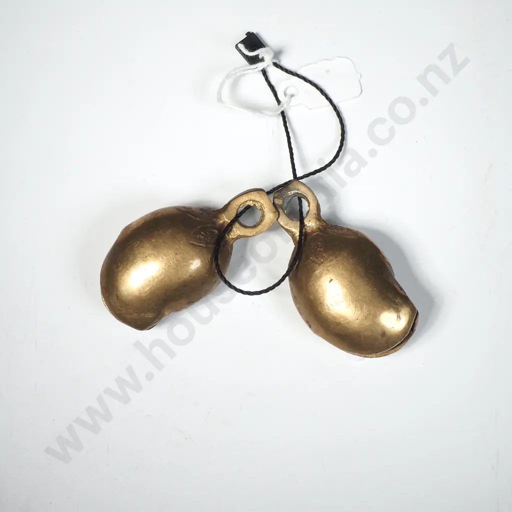 Pair of Brass Sheep Bells Image 1++