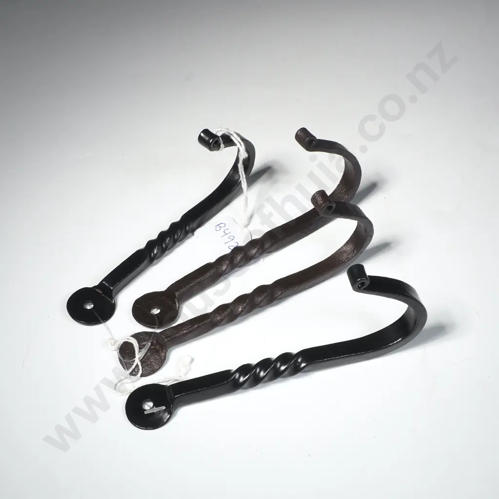 Four Iron Wall Hooks Image 1++