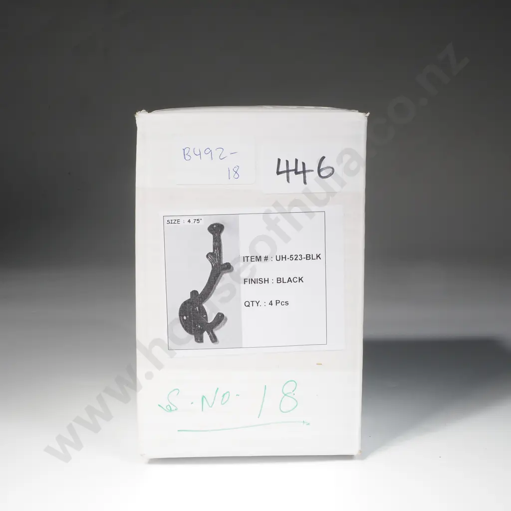 Four Iron Wall Hooks Image 1++