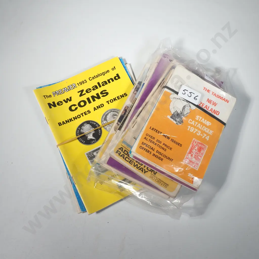 Trotting Club Ephemera & 1970s Stamp Catalogues Image 1++