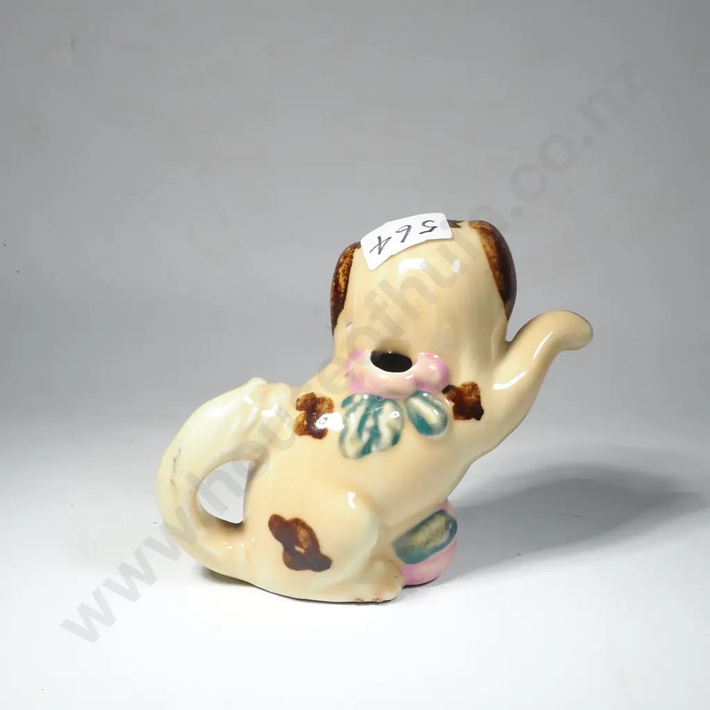Unusual Chinese Planter w Tongue Out & Paw Outstretched Image 1++