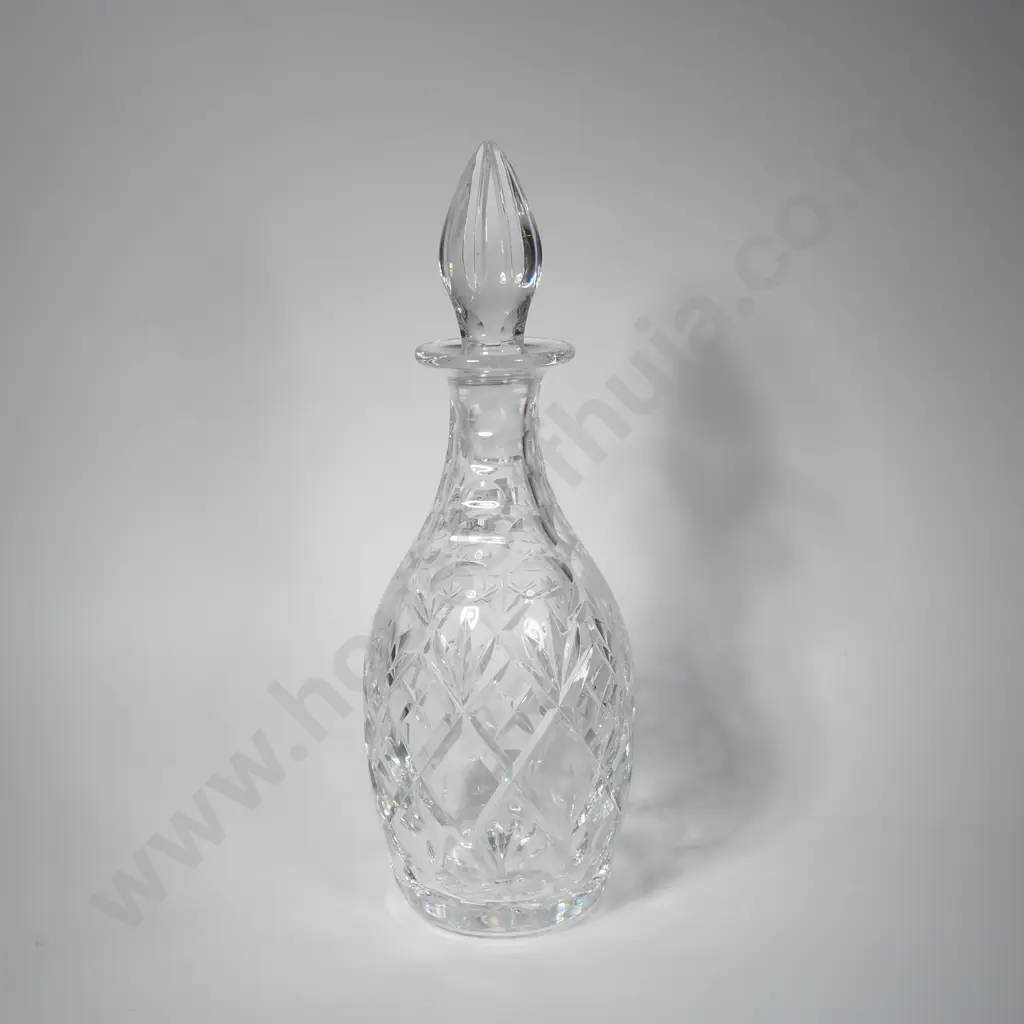 Vintage Webb Corbett Cut Crystal Decanter Image 1++
