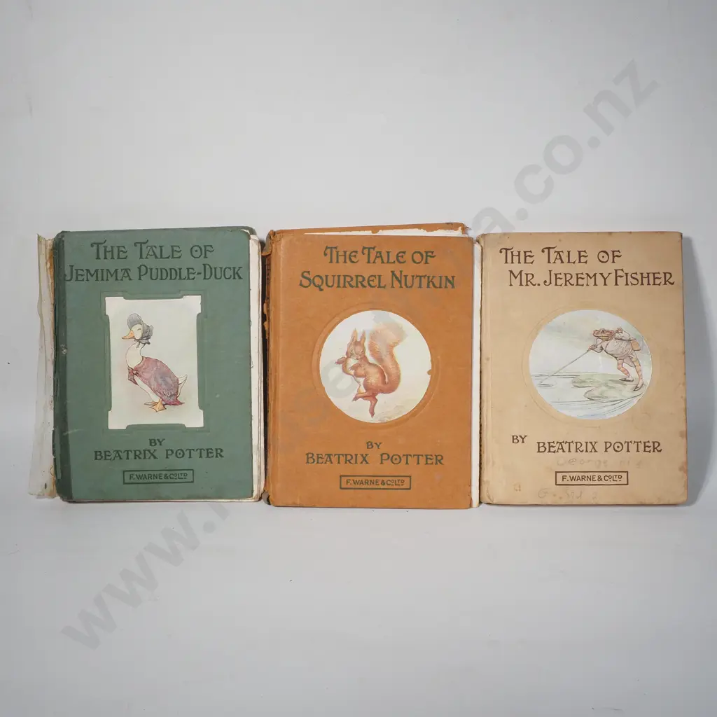 Beatrix Potter, Three Vintage Books A/F Image 1++