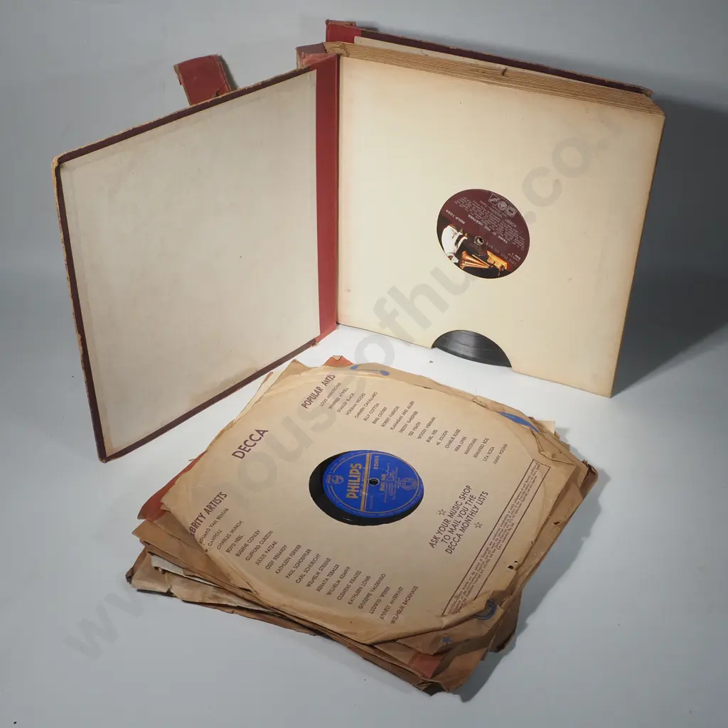 Collection of 78 Records Image 1++