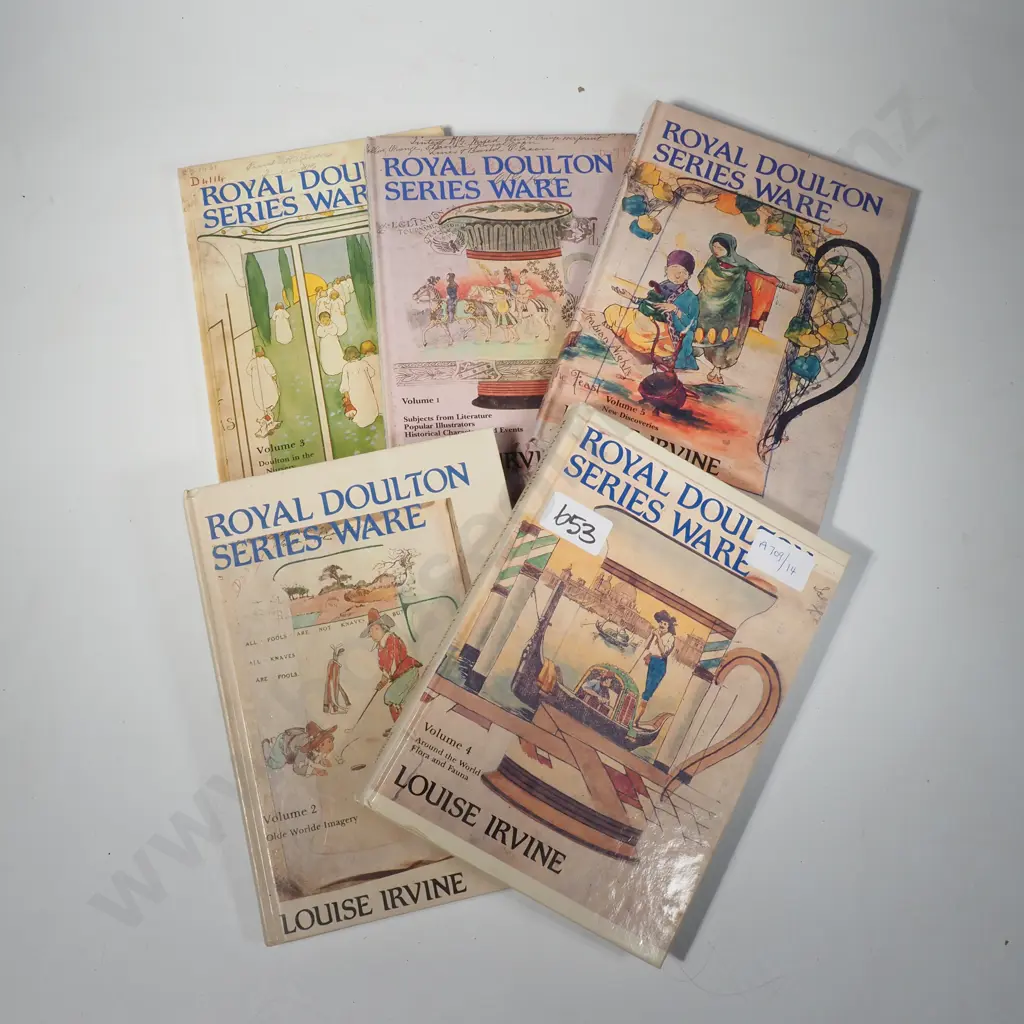 Louis Irvine, Royal Doulton Series Ware,  Volumes 1-5 Image 1++