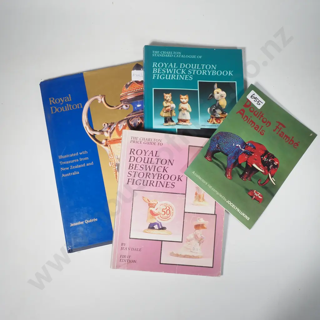 Jennifer Queree, Four Royal Doulton Specialist Books Image 1++