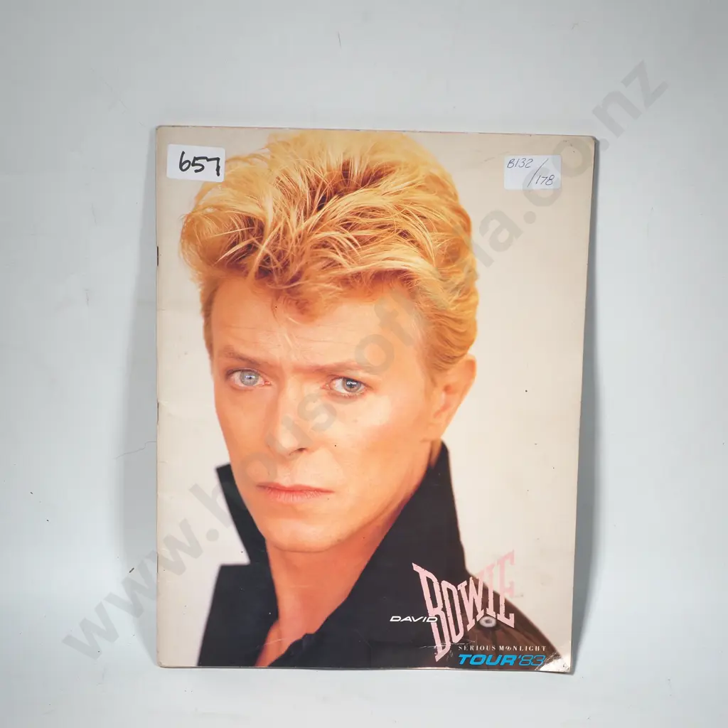 David Bowie Serious Moonlight Tour 1983 Program Image 1++