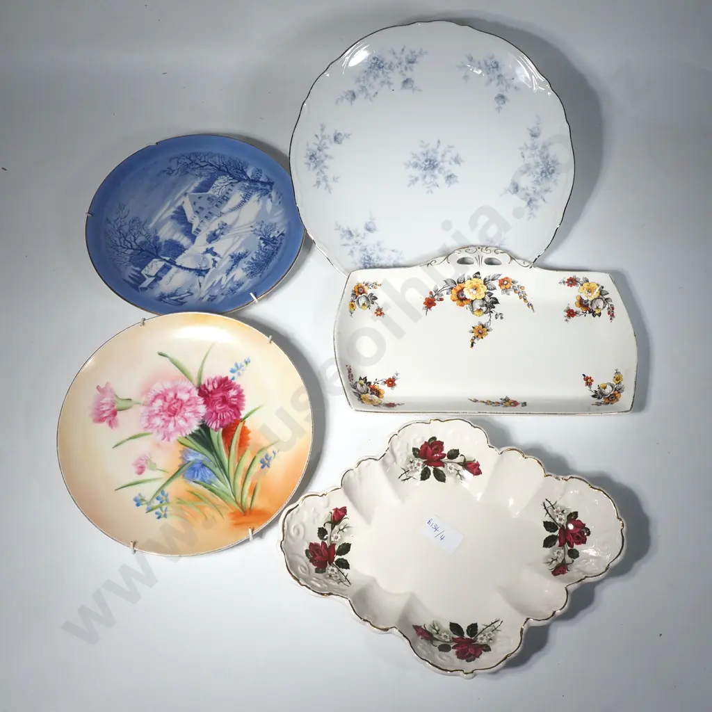 Five Decorative Plates & Dishes Image 1++