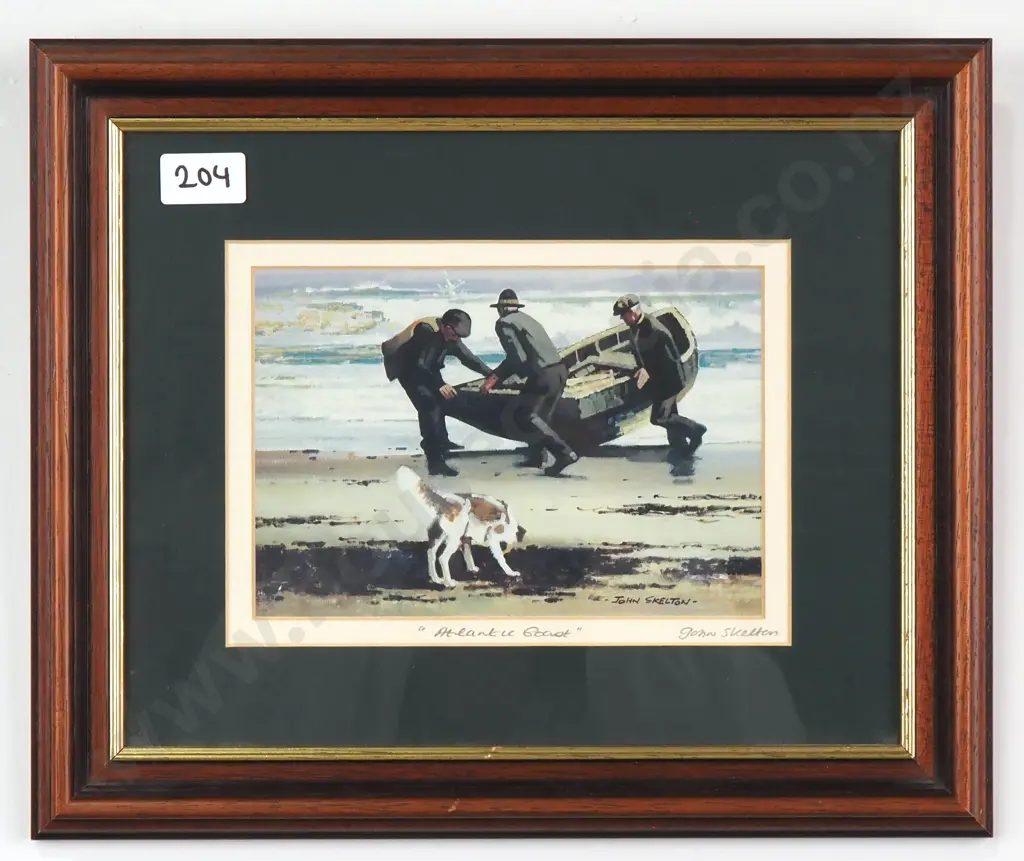 John Skelton - Atlantic Coast,  Signed Print Image 1++