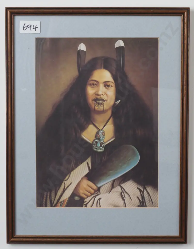 Gottfried Lindauer - Pare Watene, Print Image 1++