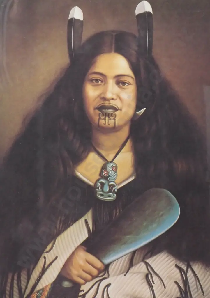 Gottfried Lindauer - Pare Watene, Print Image 1++