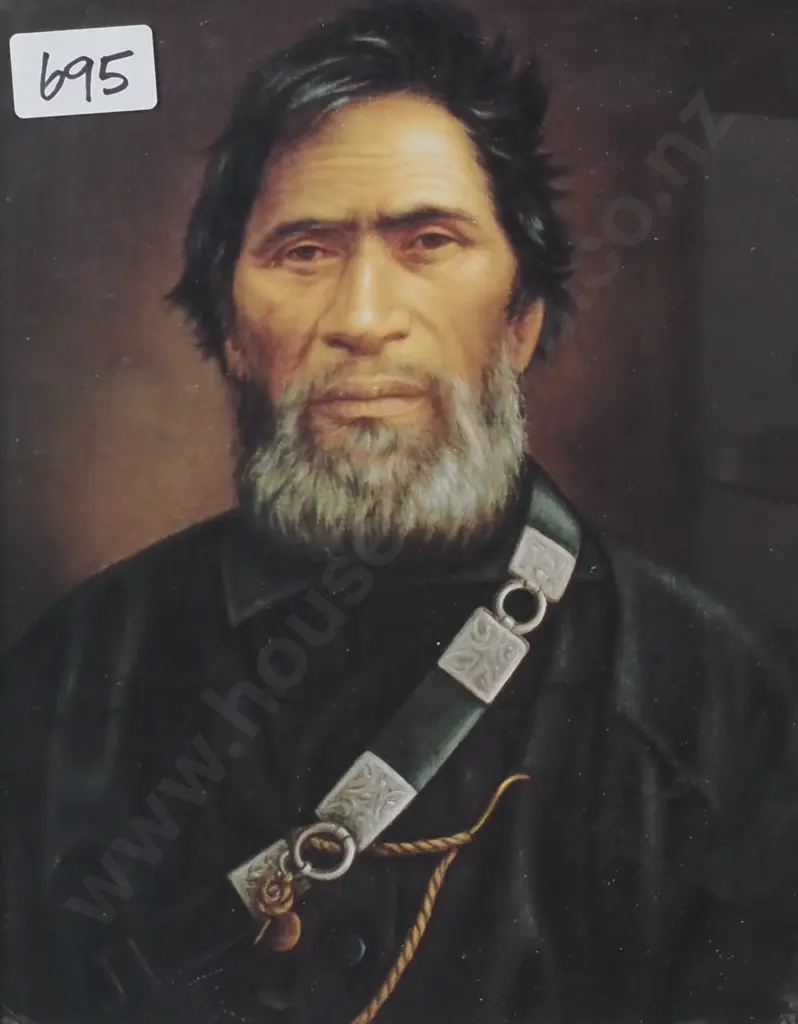 Gottfried Lindauer - Rewi Mangata Maniapoto, Print Image 1++