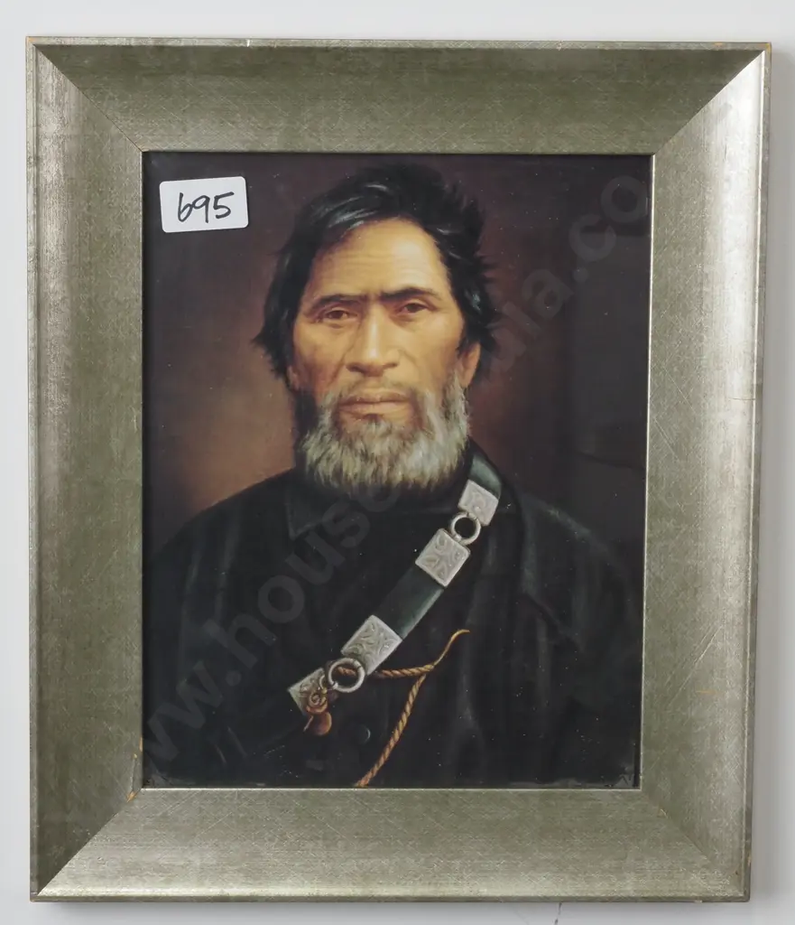 Gottfried Lindauer - Rewi Mangata Maniapoto, Print Image 1++