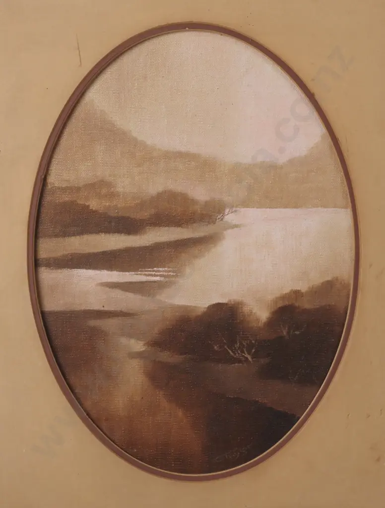 Cynthia  Taylor - Landscape, Oil on Board Image 1++