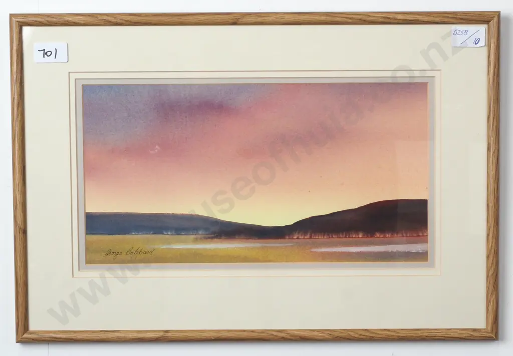 George Coppard - 'Sunset ' Watercolour Image 1++