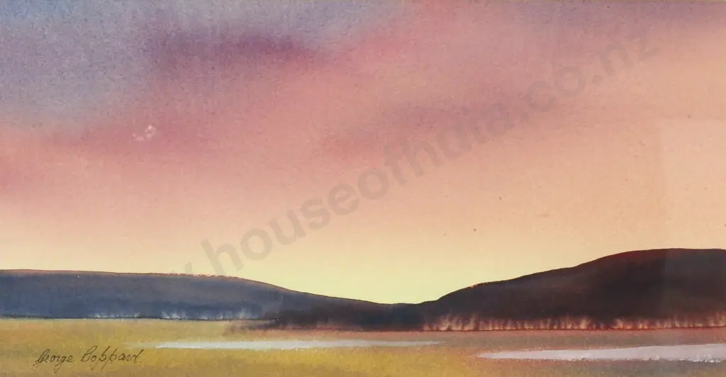 George Coppard - 'Sunset ' Watercolour Image 1++