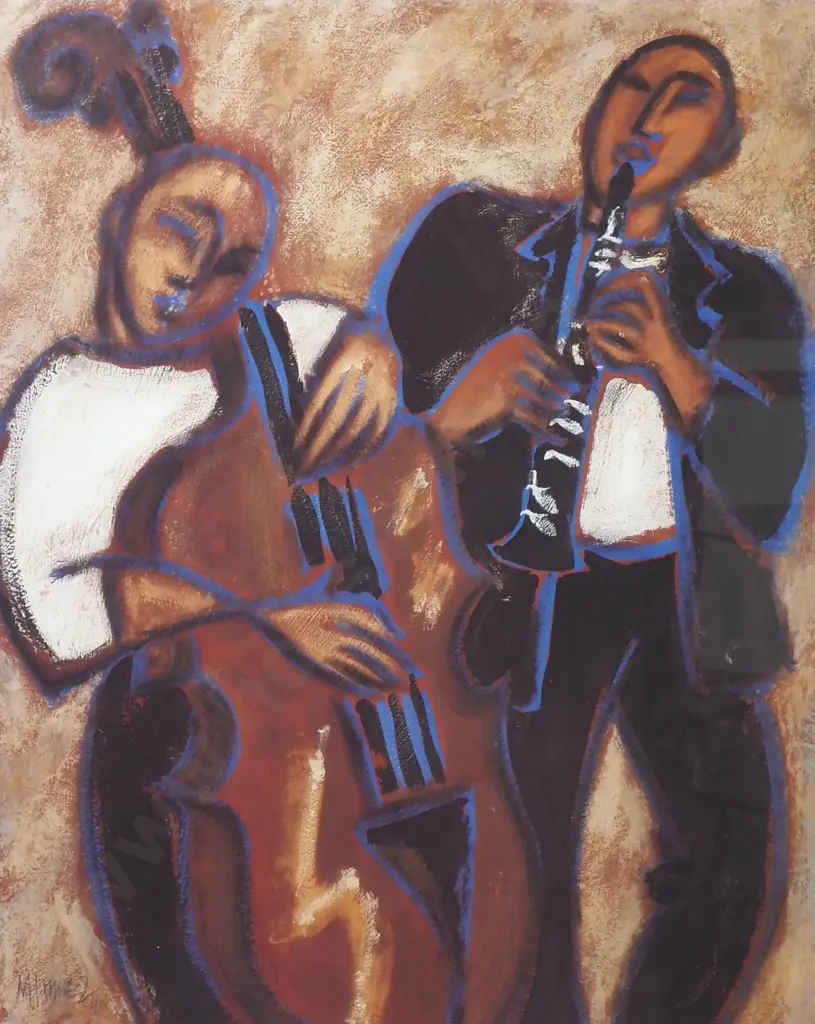 Marsha Hammel - Duo, Print Image 1++