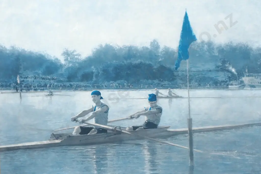 Thomas Eakins - Turning the Stake, Print Image 1++