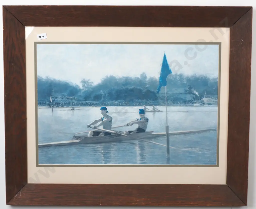 Thomas Eakins - Turning the Stake, Print Image 1++