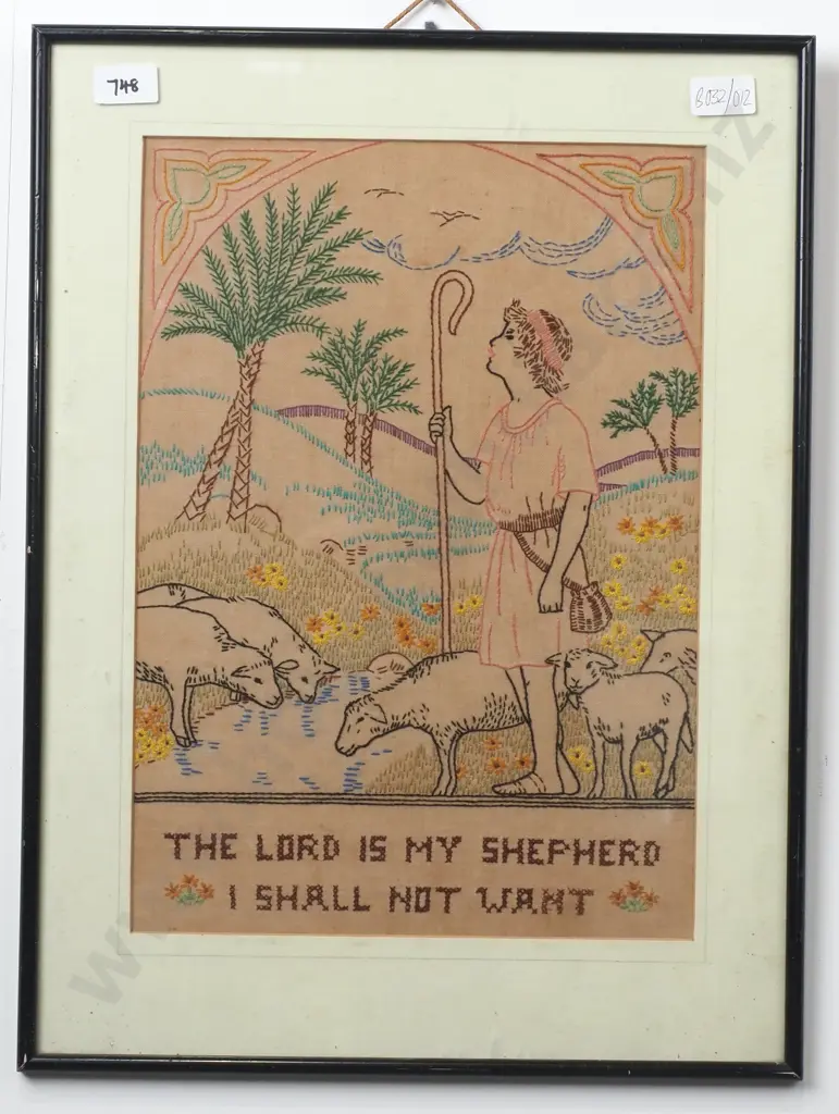 Artist Unknown - Shepherd Scene, Tapestry Image 1++