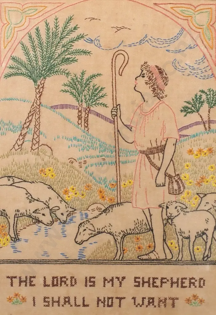 Artist Unknown - Shepherd Scene, Tapestry Image 1++