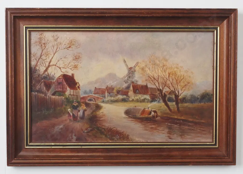Artist Unknown - Dutch Scene, Oil Image 1++