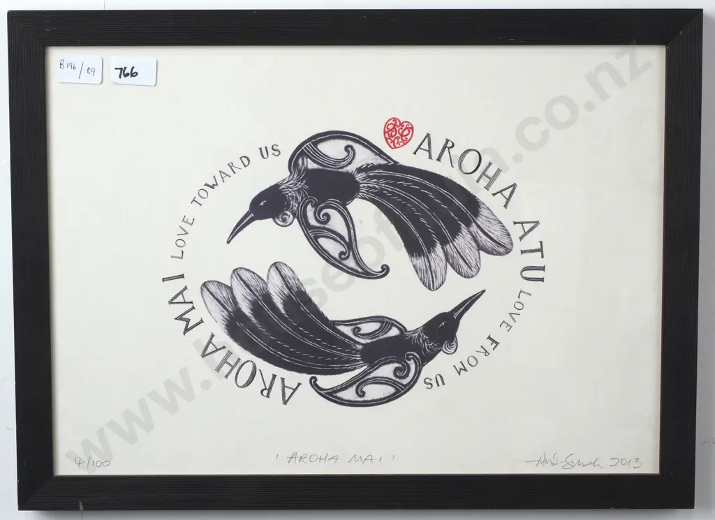 Amber Smith - 'Aroha Mai', Limited Edition Print Image 1++