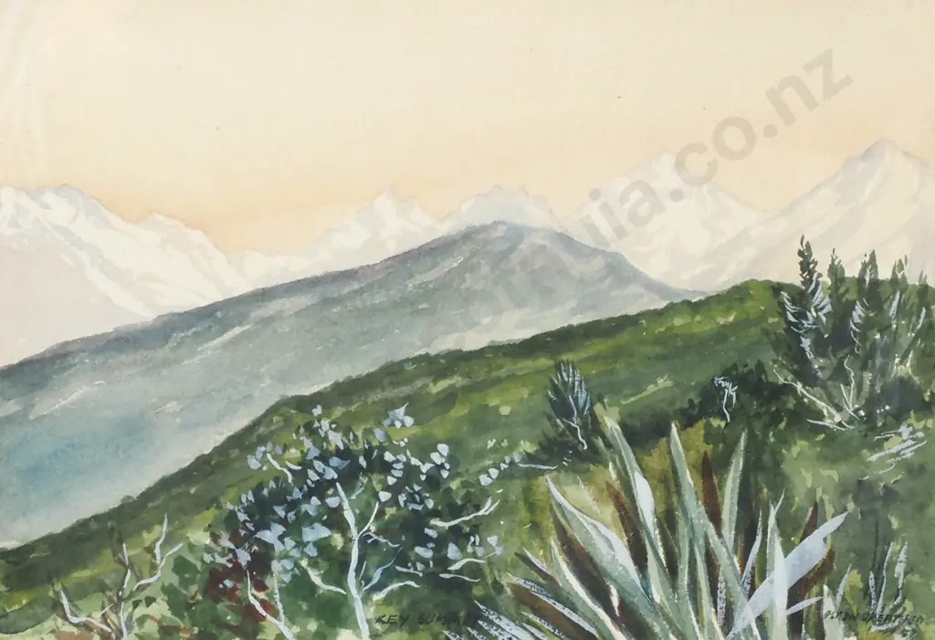 Aston Greathed? Key Summit, Watercolour Image 1++