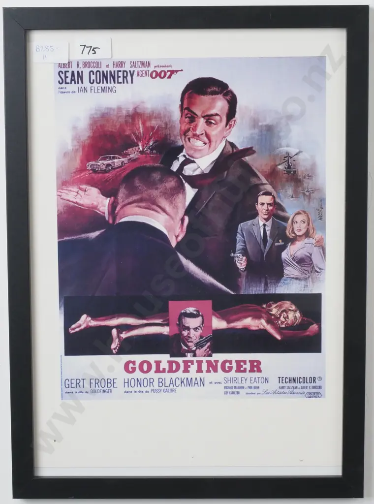 'Goldfinger' Movie Poster Print Image 1++