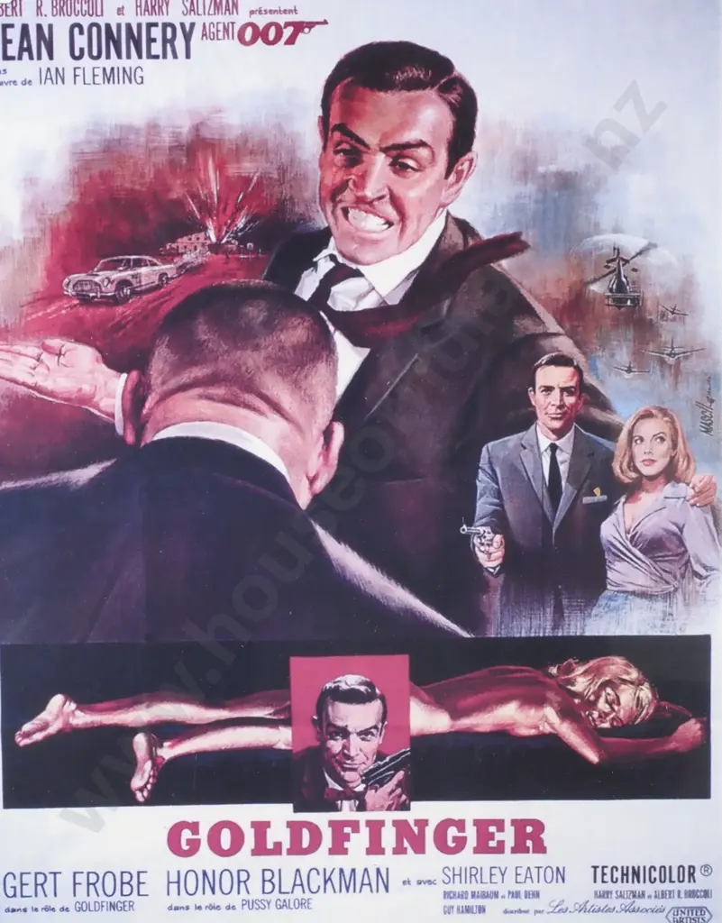 'Goldfinger' Movie Poster Print Image 1++