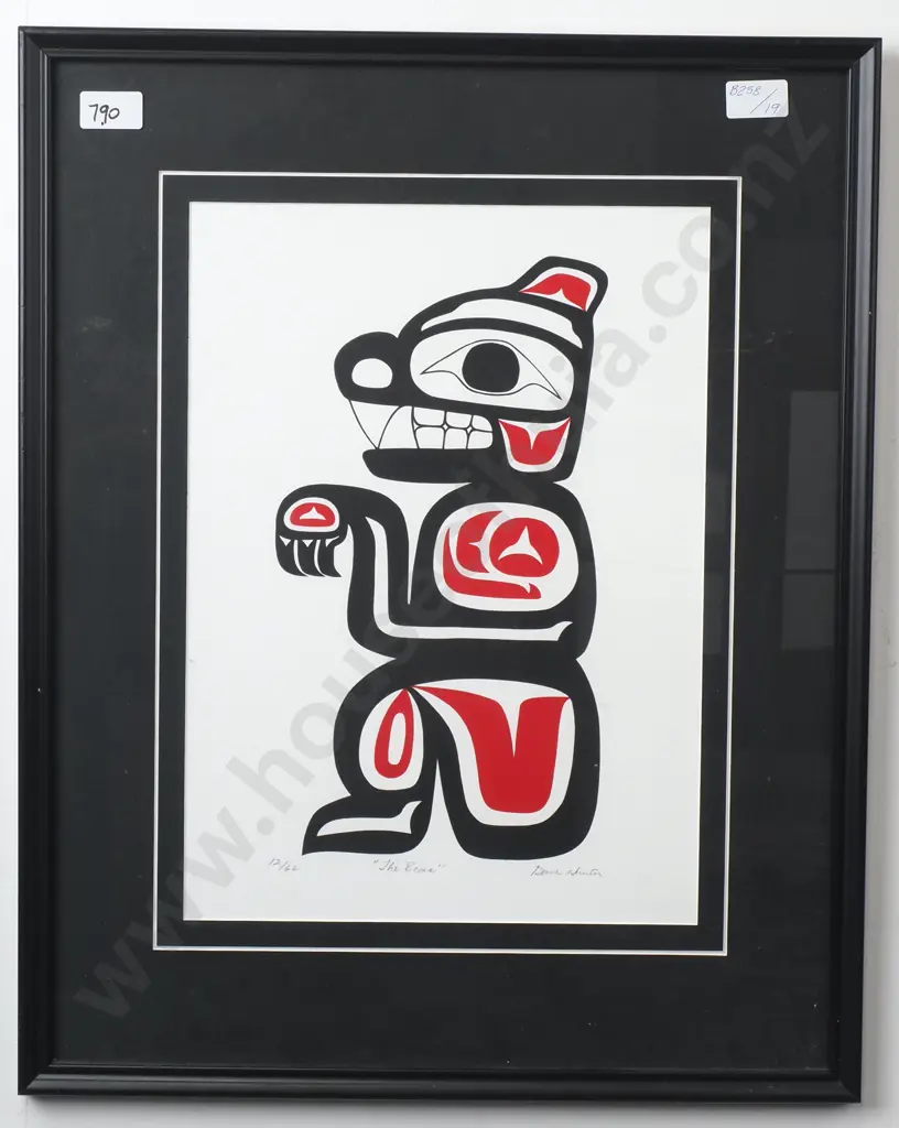 Dave Hunter 'The Bear' Ltd Ed Print, 12/62 Image 1++