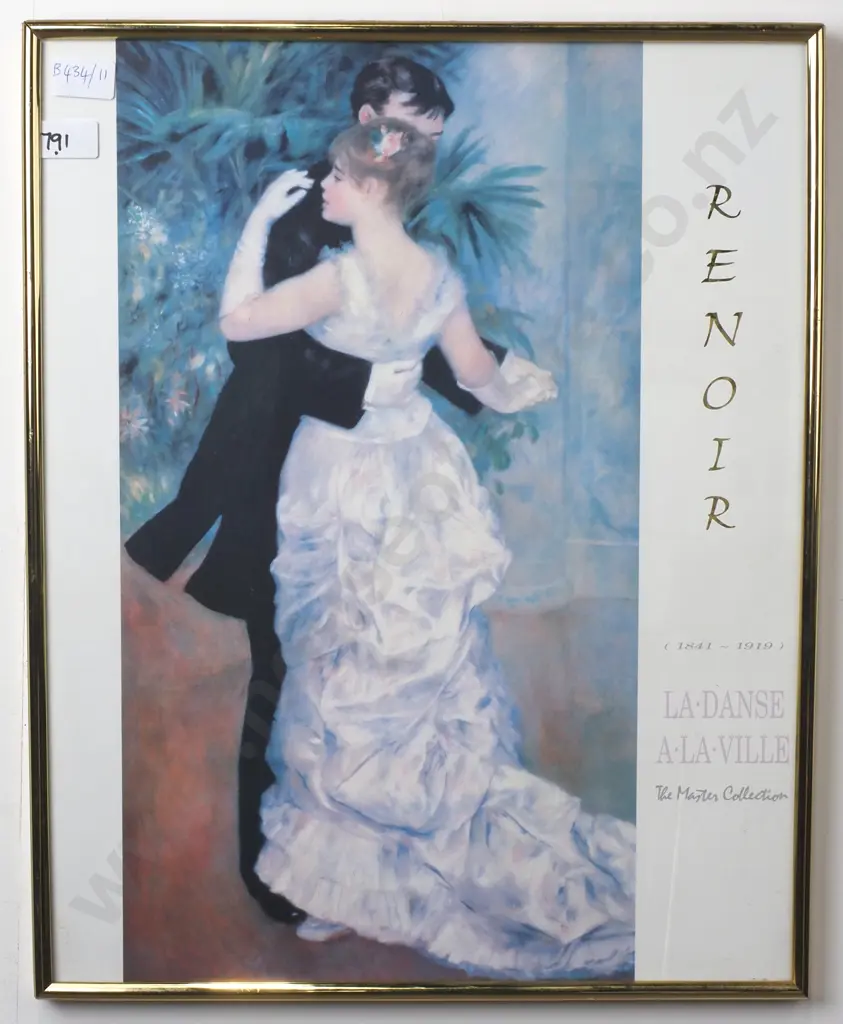 Renoir 'La Danse A La Ville' Print Image 1++