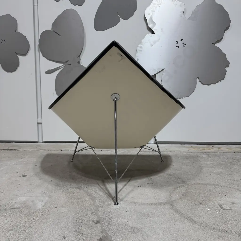 George Nelson Coconut Chair w Polished Chrome Frame Purchased from Matisse - RRP $21,000 Image 1++