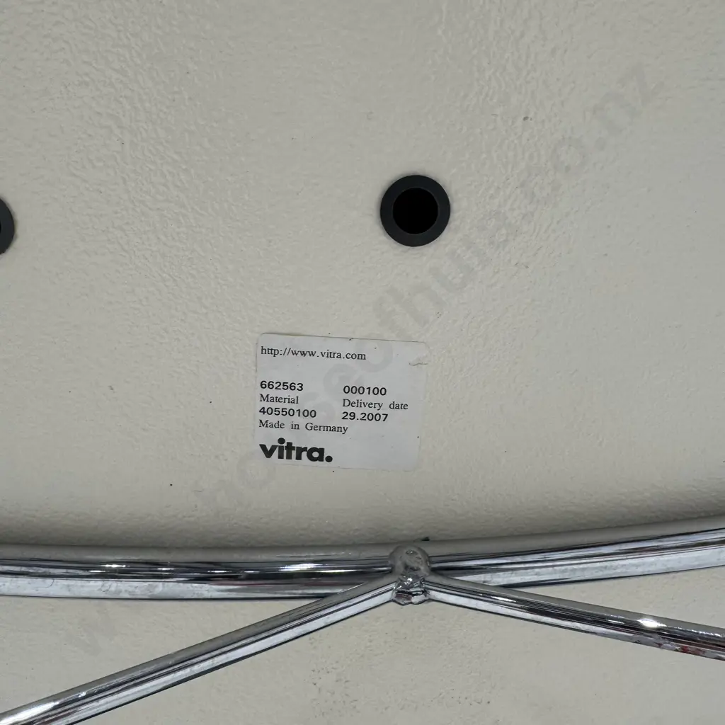 George Nelson Coconut Chair w Polished Chrome Frame Purchased from Matisse - RRP $21,000 Image 1++
