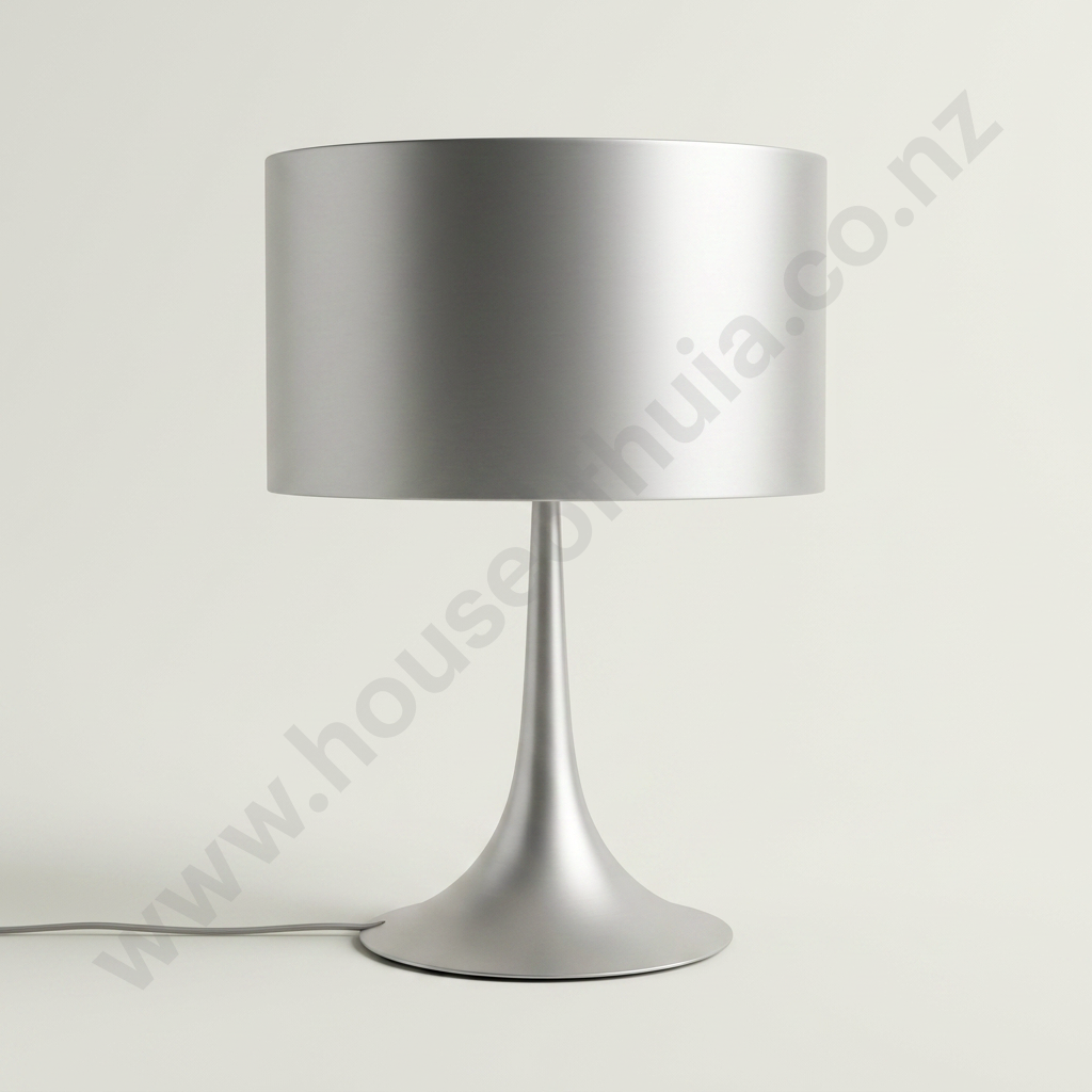 Flos Spun T1 Table Lamp w a Minimalist Brush Chrome Finish - Purchased from ECC RRP $2,500 Image 1++