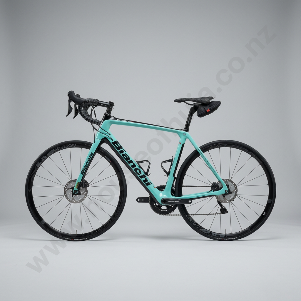 Bianchi Infinito CV Road Bike in Celeste Blue, as New w Extras Image 1++