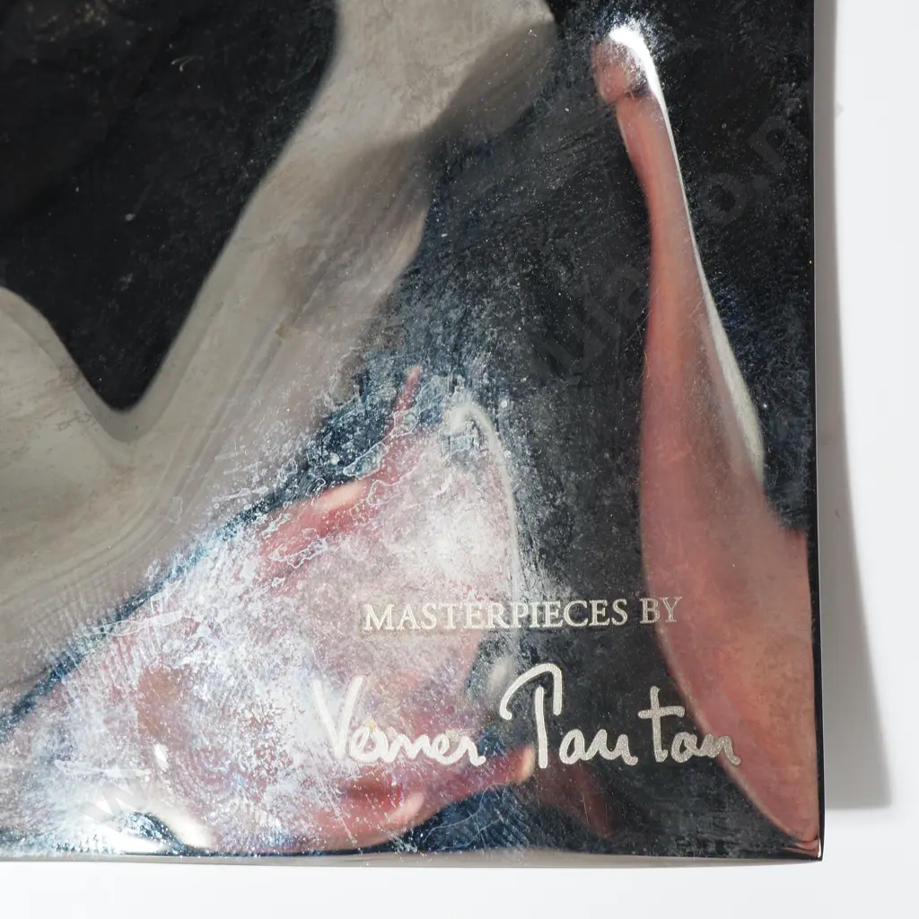 Georg Jensen 'Crash' Tray Designed by Verner Panton in Polished Stainless Steel Image 1++