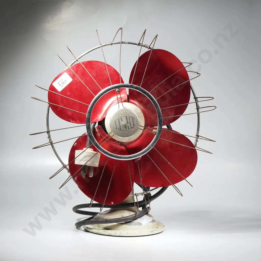 Vintage ' LIMIT' Anodized Blade Fan Image 1++