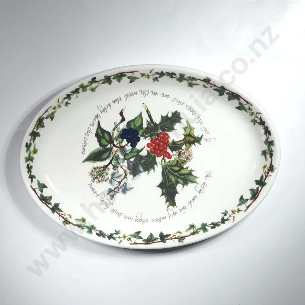 Portmeirion 'The Holly & the Ivy'  Steak Platter Image 1++