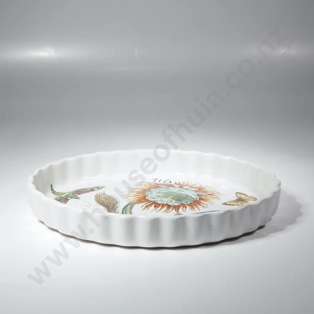 Portmeirion Botanic Garden Oval Flan Dish Image 1++
