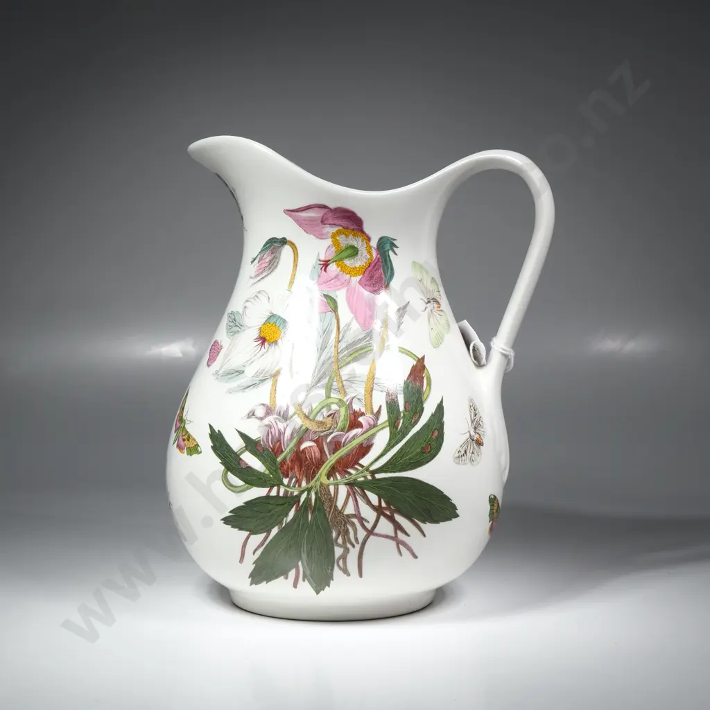 Portmeirion Botanical Garden Pitcher in the Christmas Rose Pattern Image 1++
