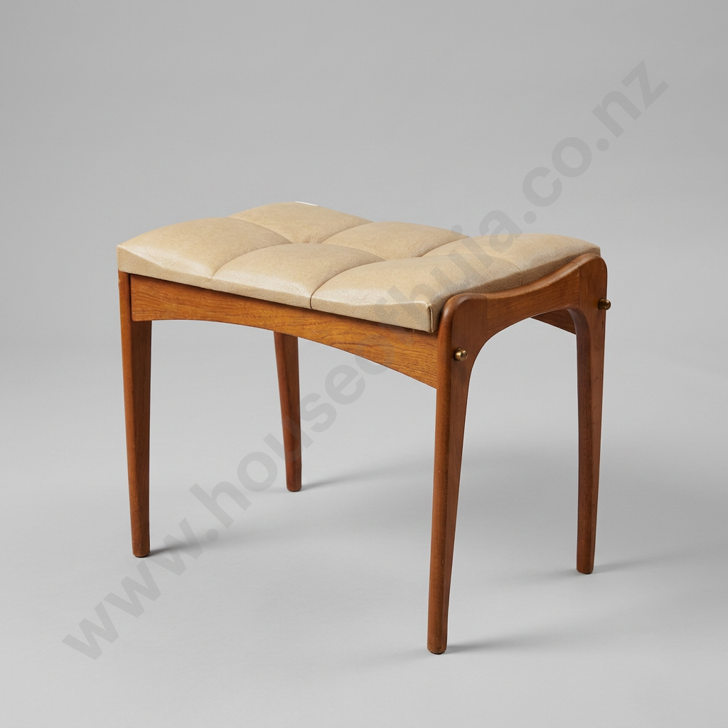 Mid Century Modern Stool - Manner of Bröderna Andersson Image 1++